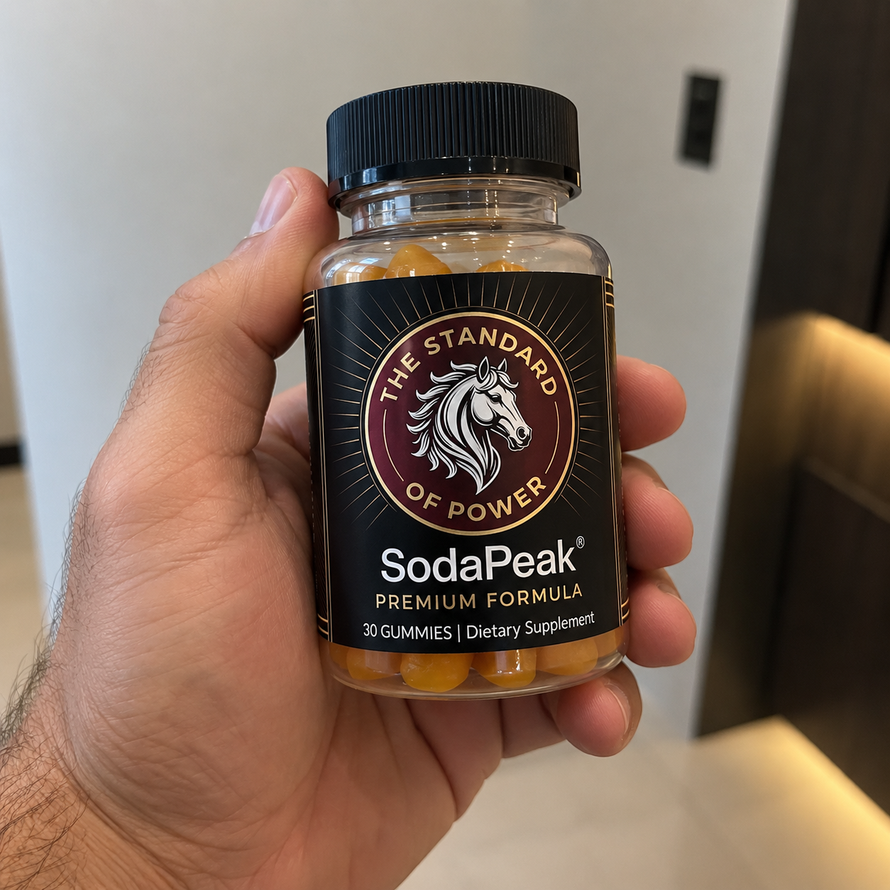 SodaPeak daily gummy for men
